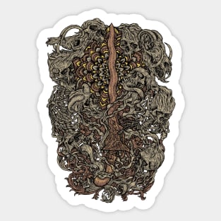 Keris of darkness Sticker